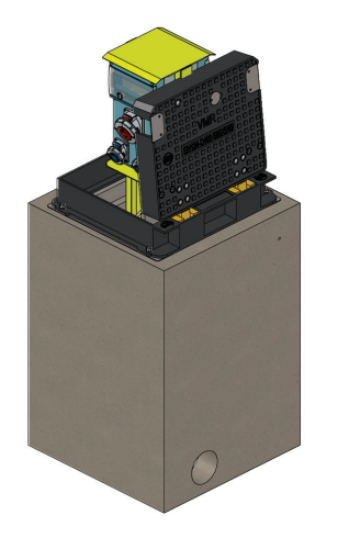 Retractable power tower VM07