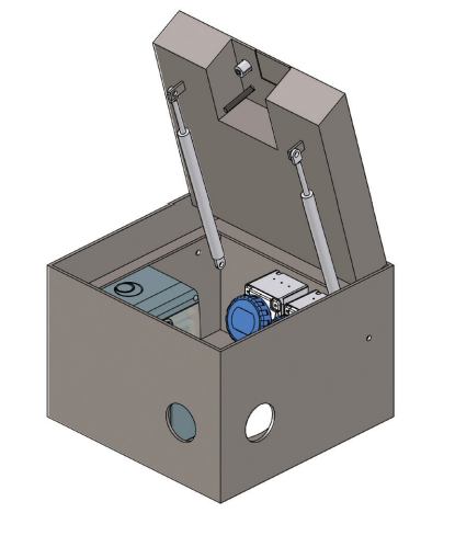 Torretta a scomparsa - tipo FLOORBOX